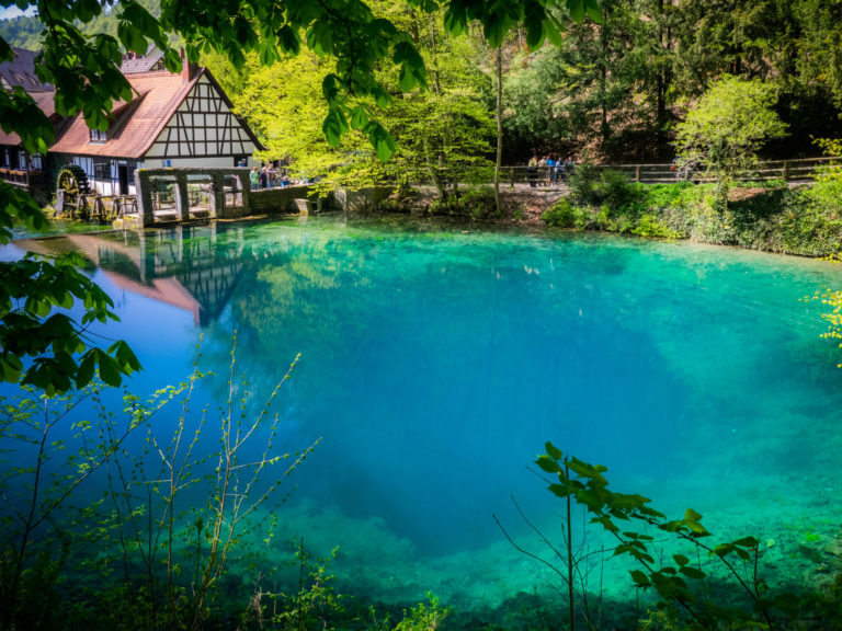 Urlaub am Blautopf