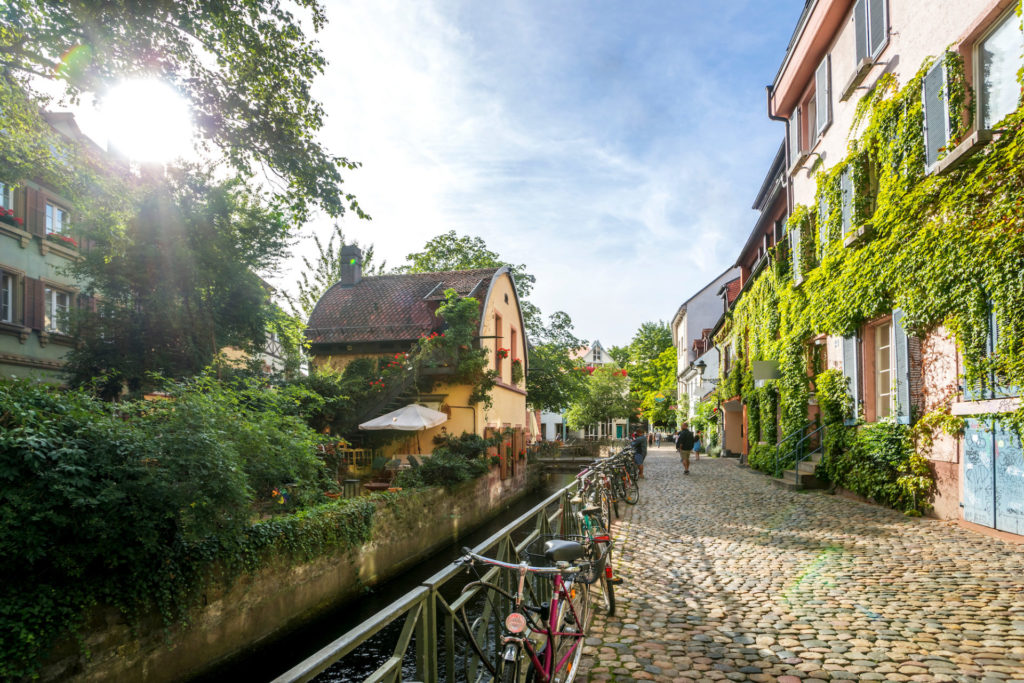 Deutschland, Freiburg, Kanal