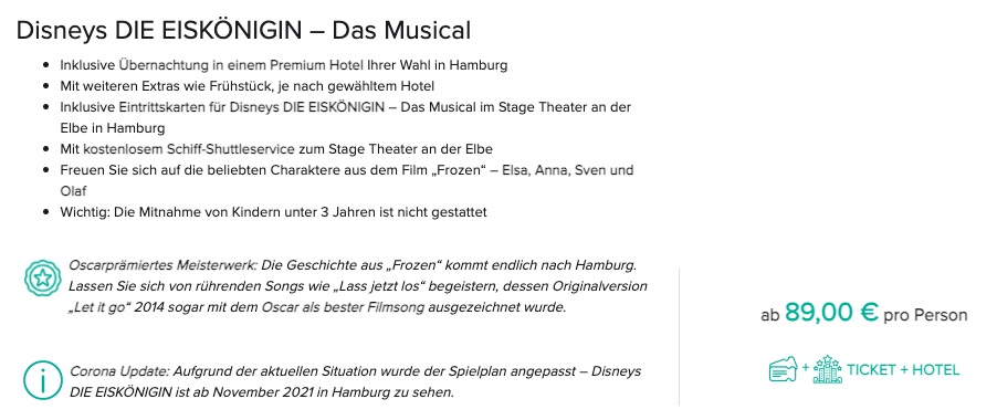 Eiskönigin Musical