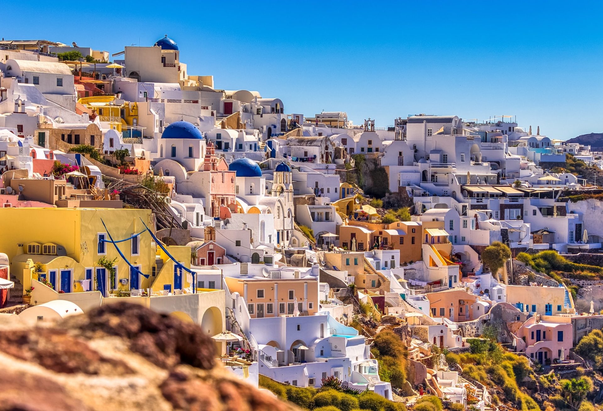 Griechenland, Santorini, Kykladen, Architektur