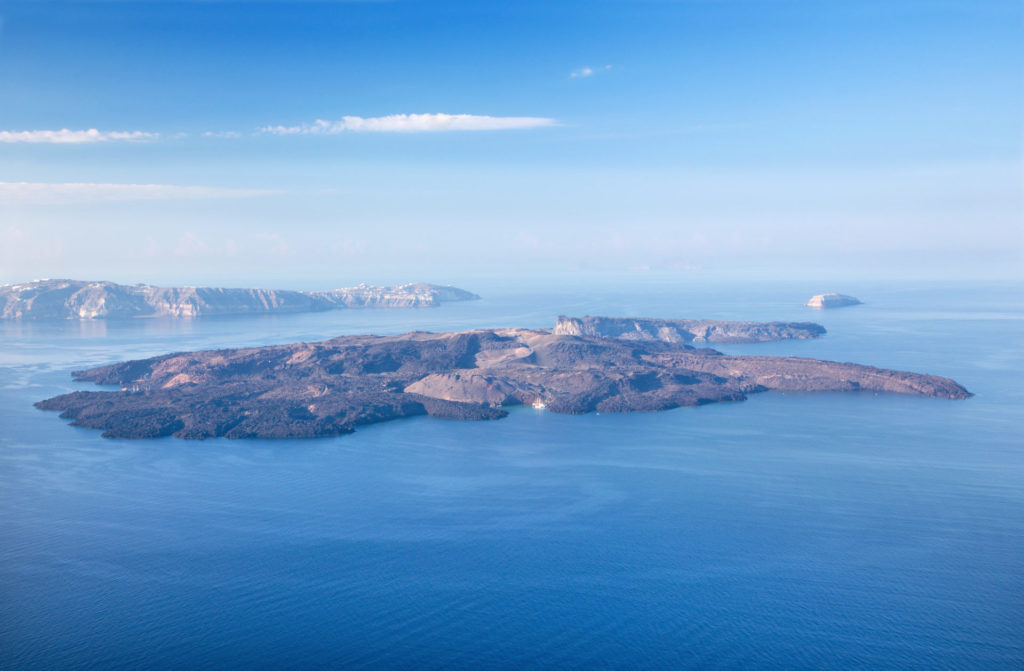 Griechenland, Santorini, Nea Kameni & Palea Kameni