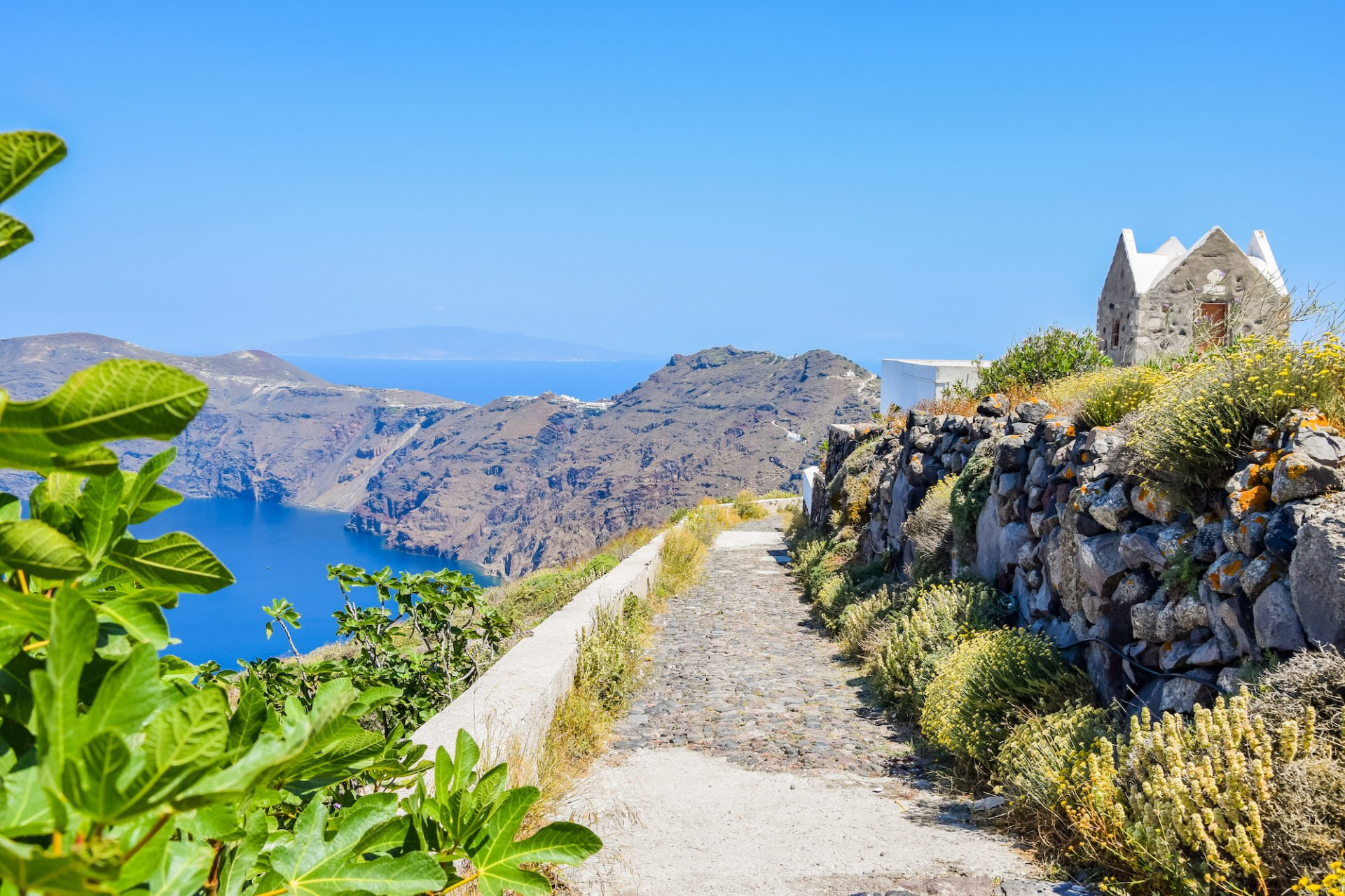 Griechenland, Santorini, Wandern
