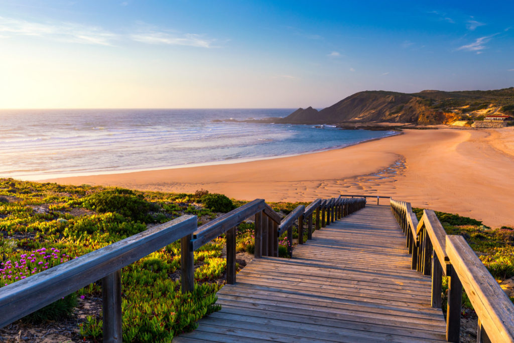 Portugal, Aljezur, Atlantik