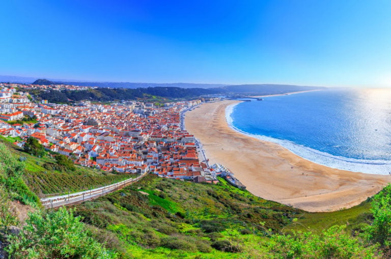 Portugal, Nazaré, Atlantikküste