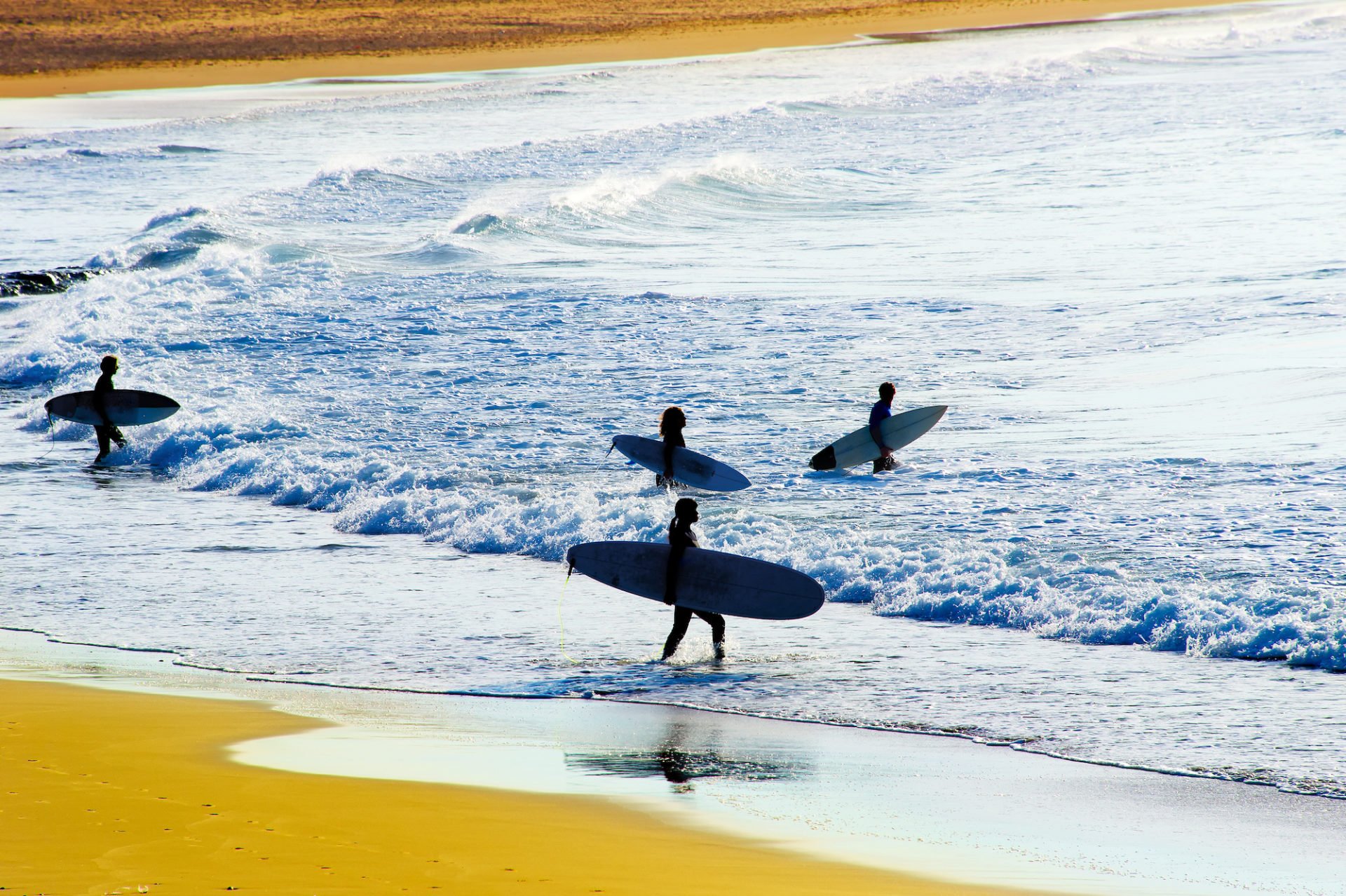 Portugal, Surfen gehen