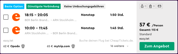 Stockholm Kurztrip