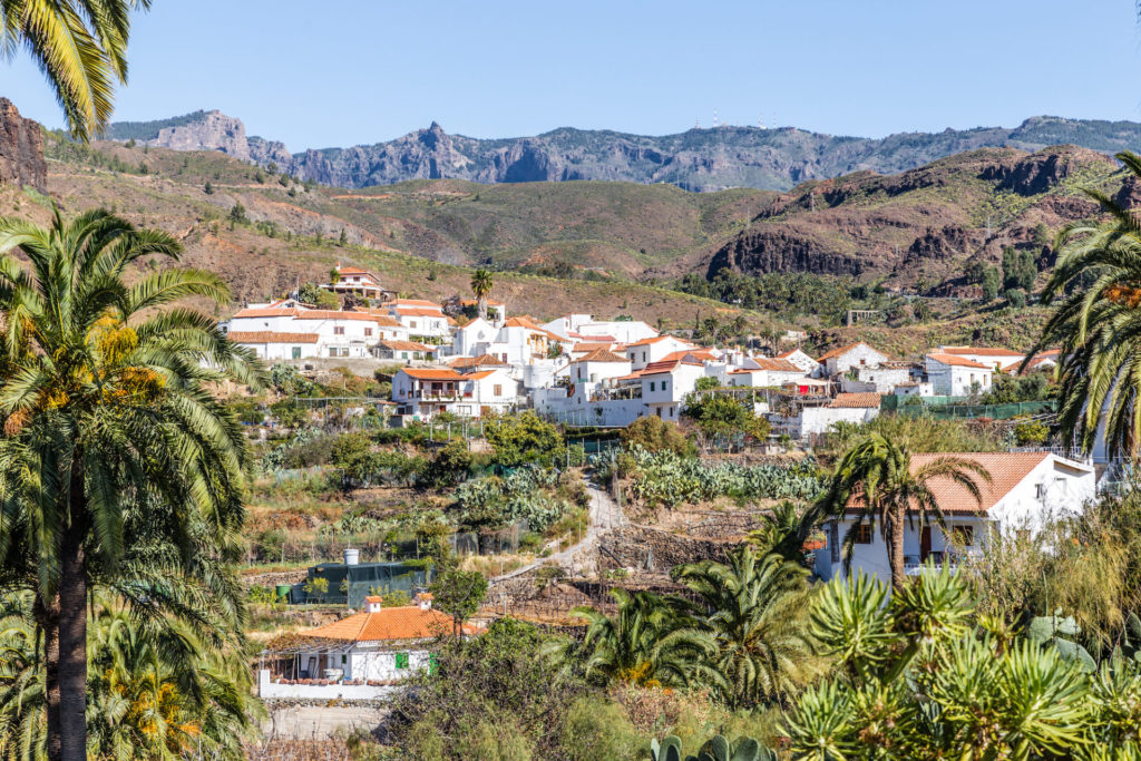 Spanien, Gran Canaria, Barranco de Fataga