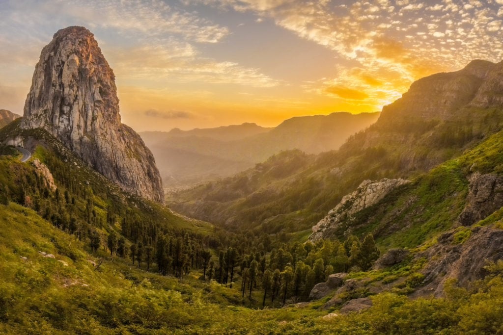 Spanien, La Gomera, Roque Agando