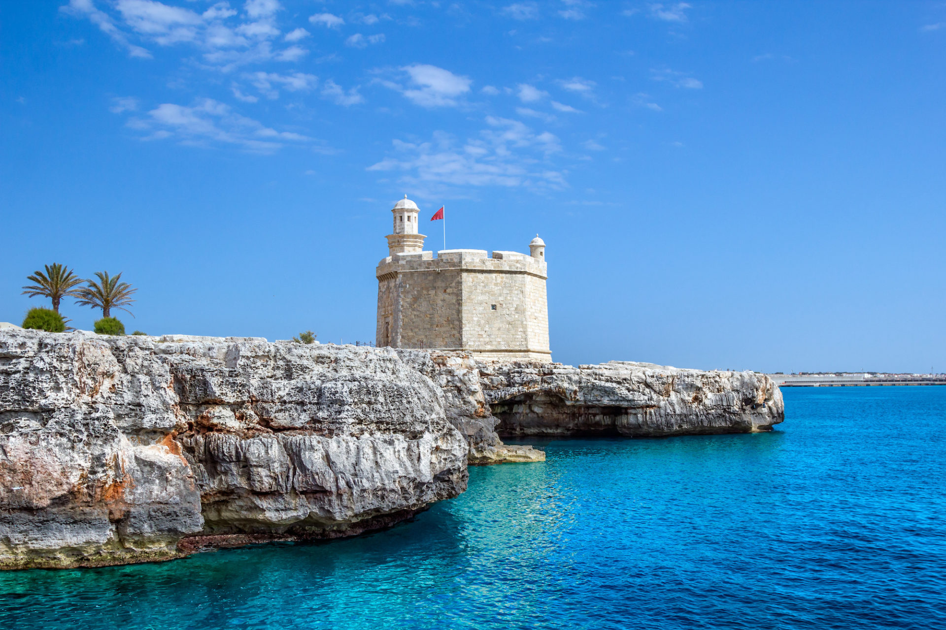 Spanien, Menorca, Castell de Sant Nicolau