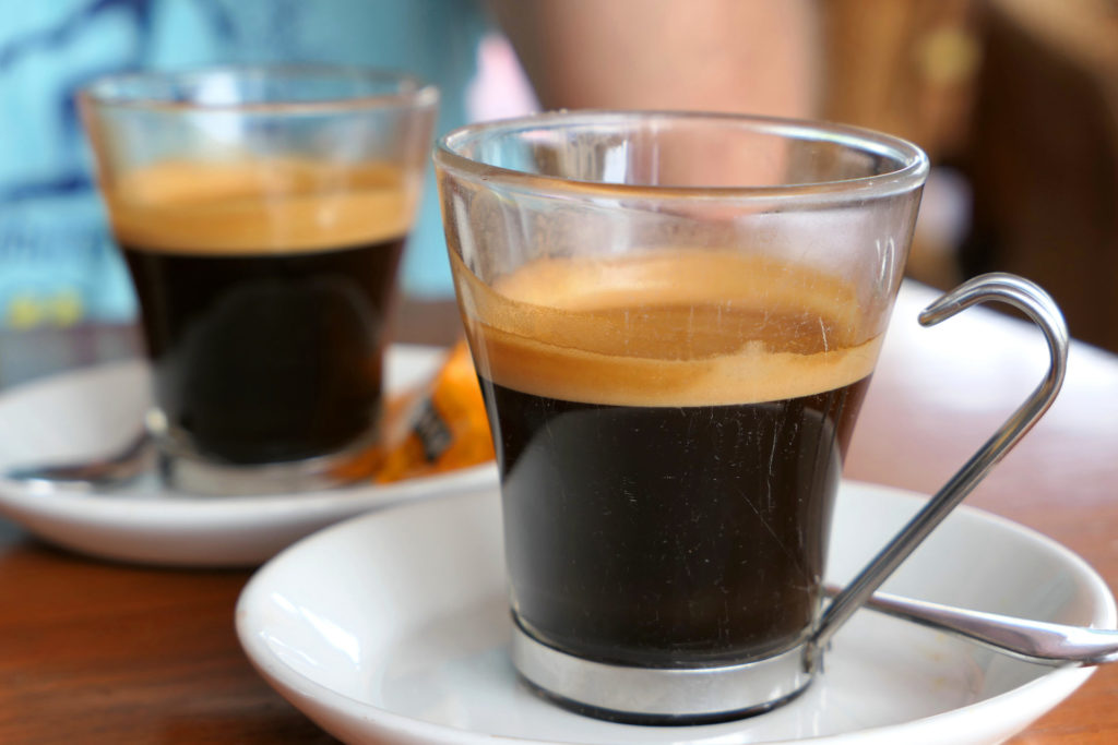 Spanien, Menorca, Kaffee