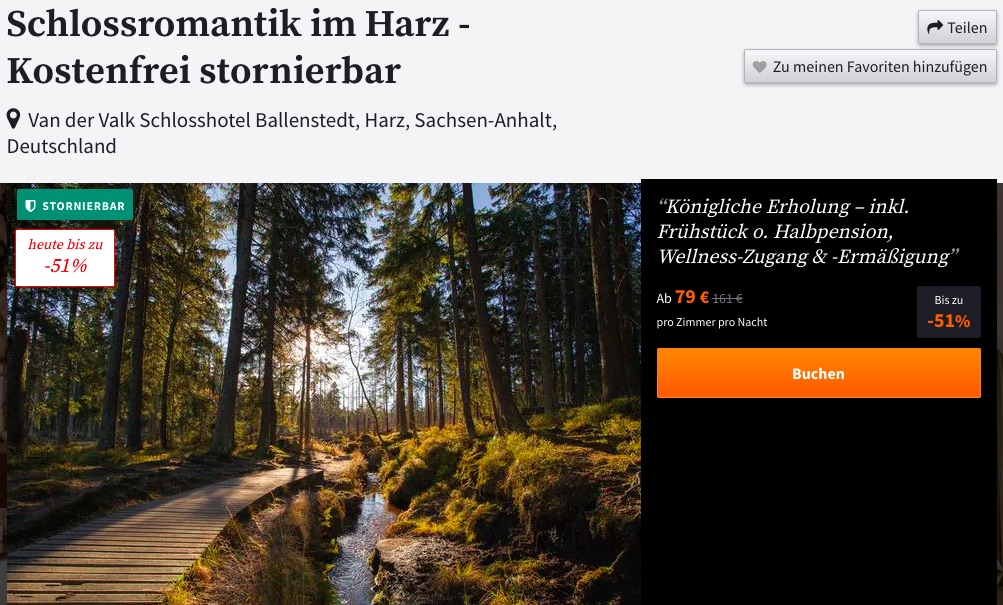 Urlaub im Harz