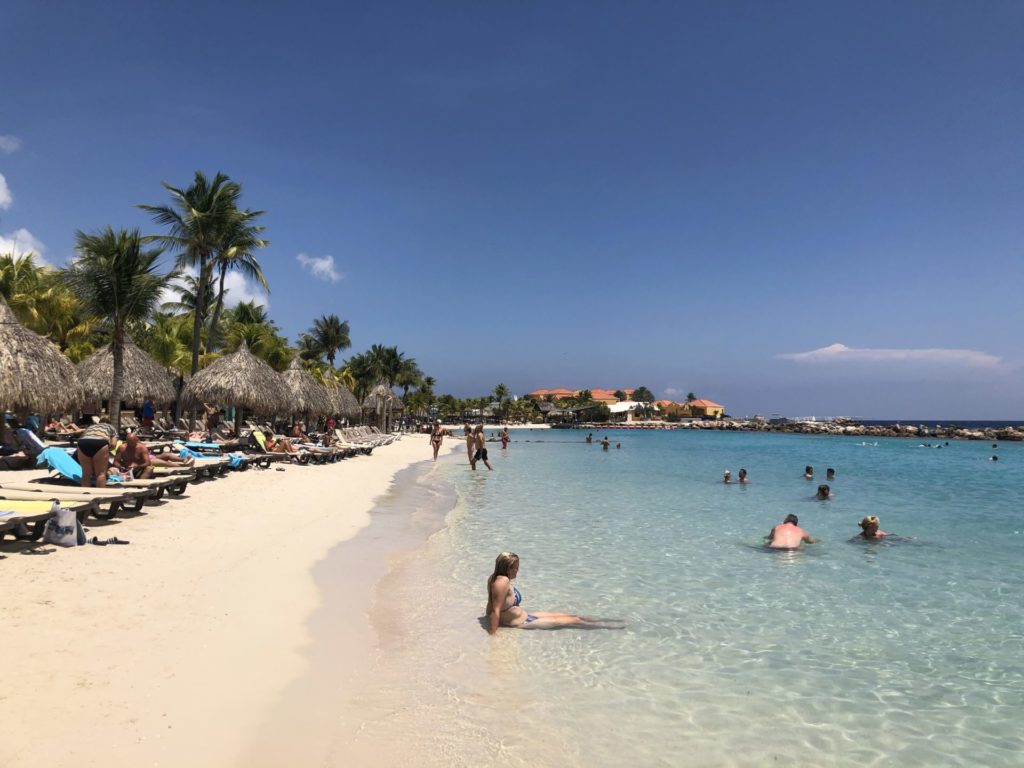 Mambo Beach, Strand auf Curacao, Karibik