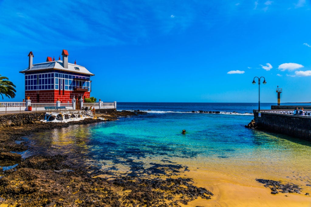 Spanien, Kanaren, Lanzarote, Arrieta