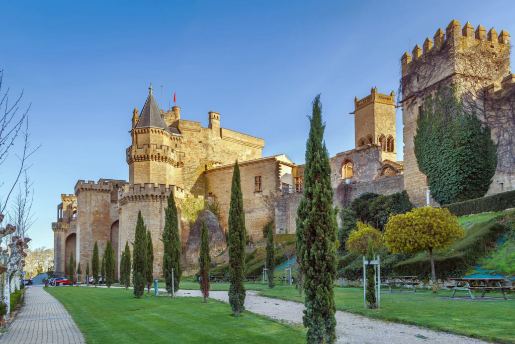 Spanien, Navarra, Palacio Real de Olite