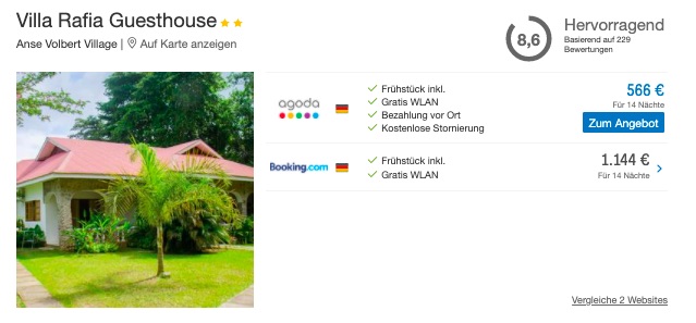 Urlaub auf den Seychellen