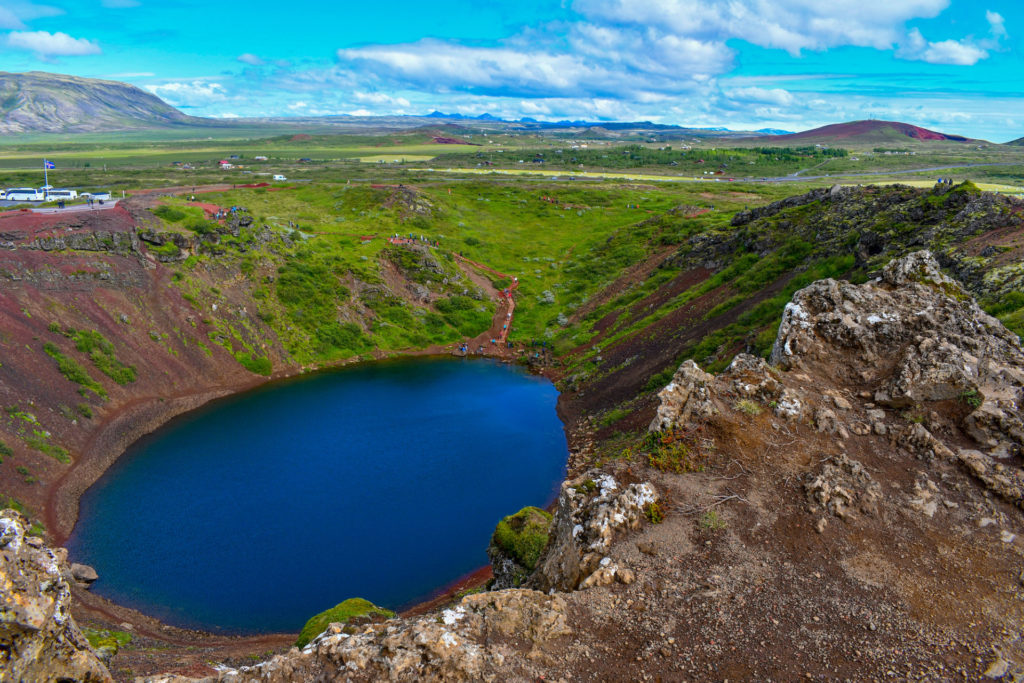 Island, vulkanischer Kratersee Kerid