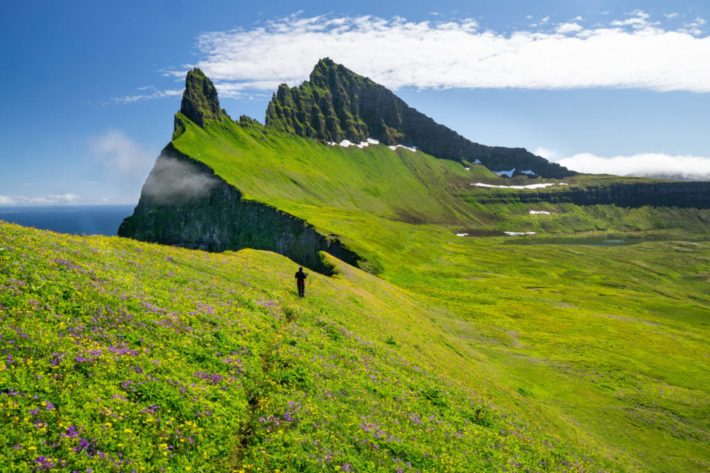 Island, Westfjorde, Wanderungen