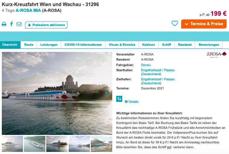 Kreuzfahrt Schnäppchen