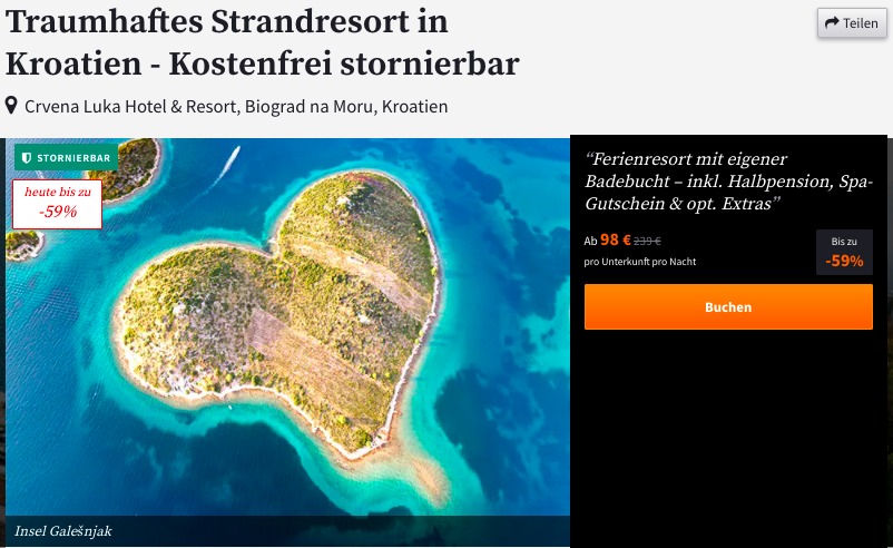Kroatien Kurztrip