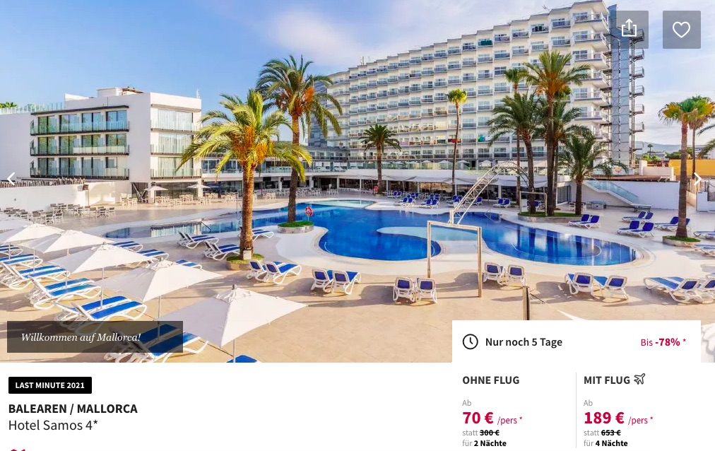 Mallorca Schnäppchen