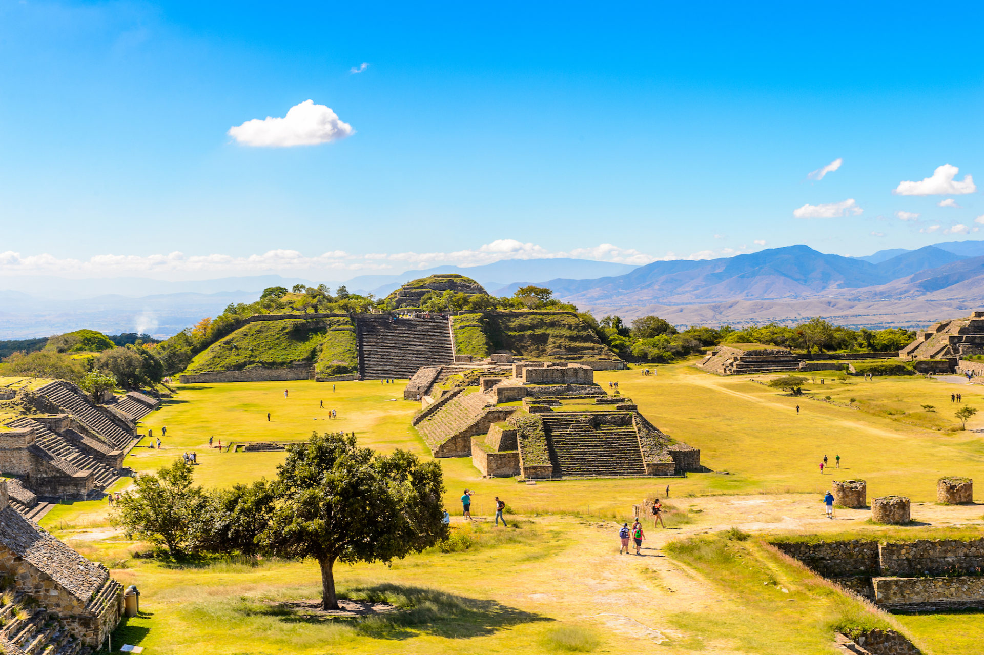 Mexiko, Archäologische Stätte Monte Alban