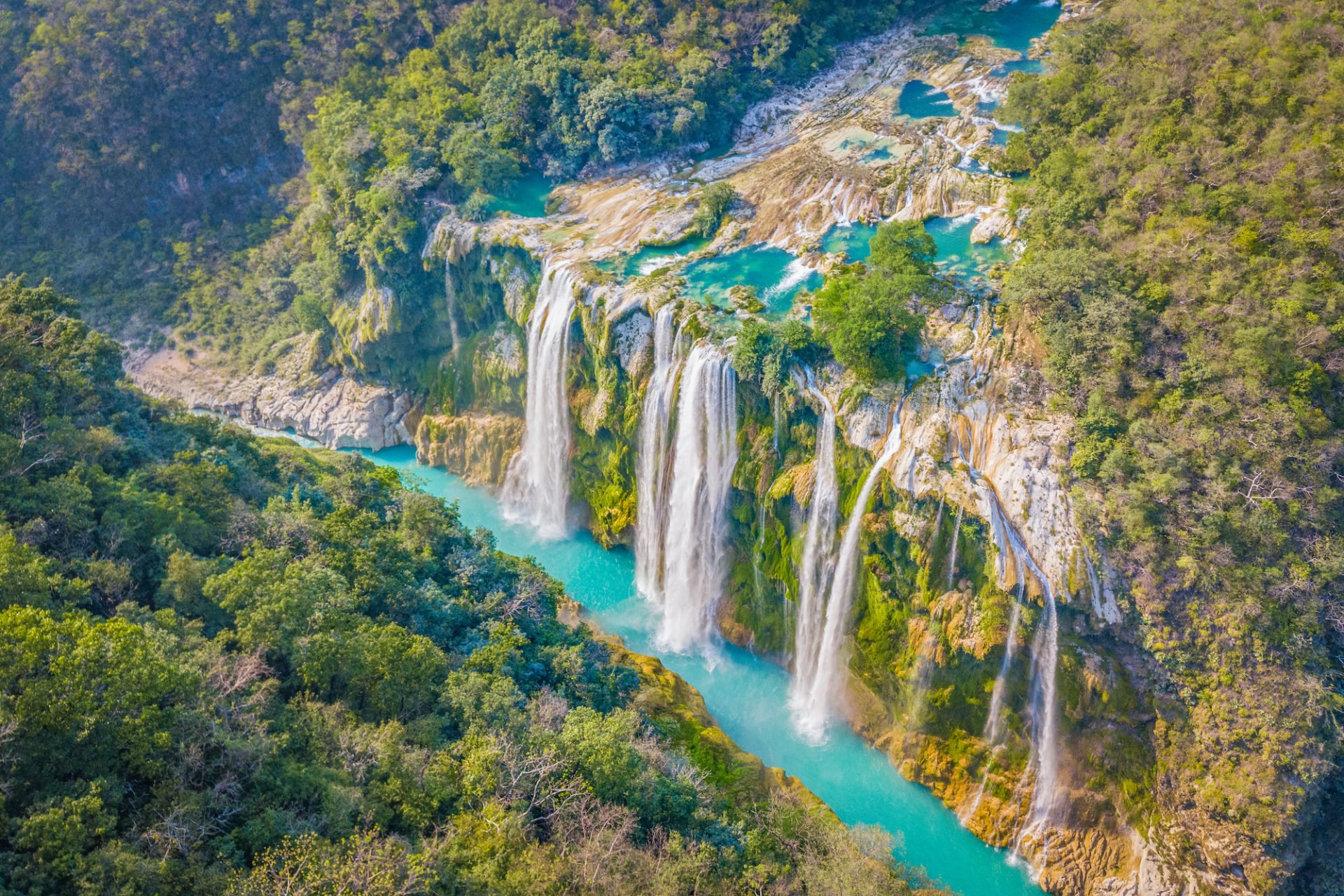 Mexiko, Tamul Wasserfall, Region Huasteca Potosina