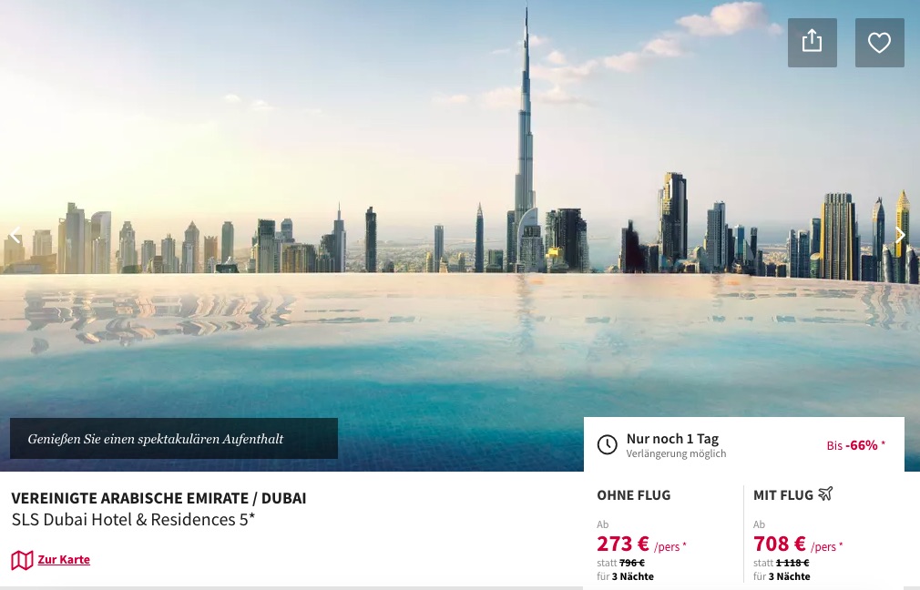 Reise nach Dubai