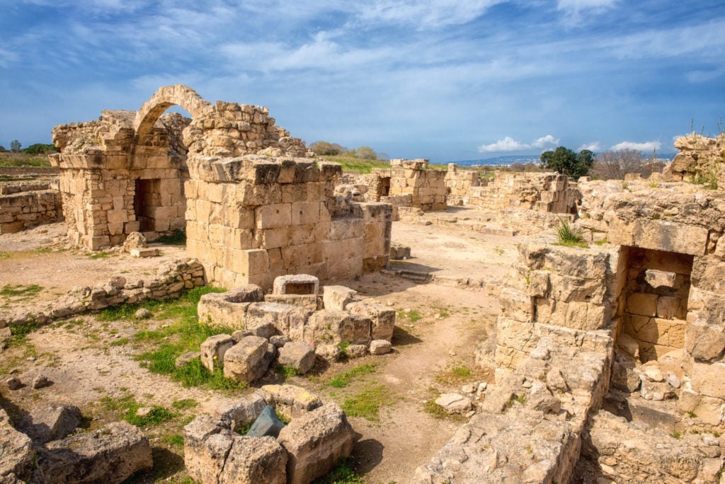 Zypern, Paphos, Ruinen von Nea Paphos