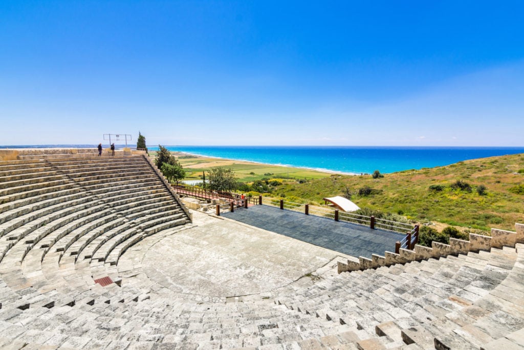 Zypern, Ruinen, antikes Amphitheater von Kourion