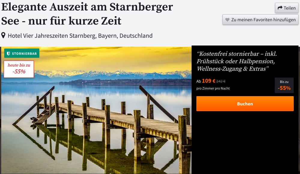Auszeit am Starnberger See