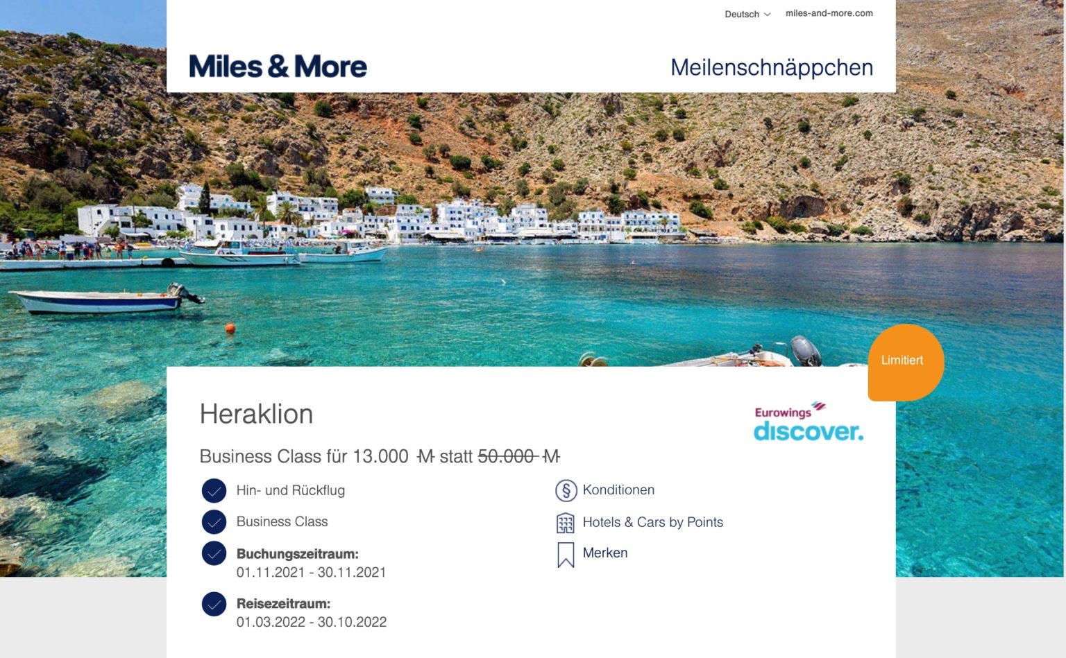 Flug Mit Miles And More Buchen www.reiseuhu.de