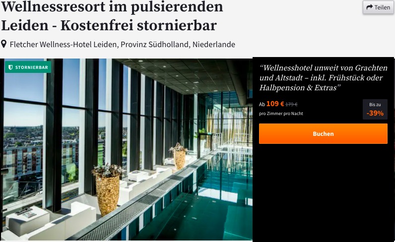 Fletcher Wellness Hotel Leiden