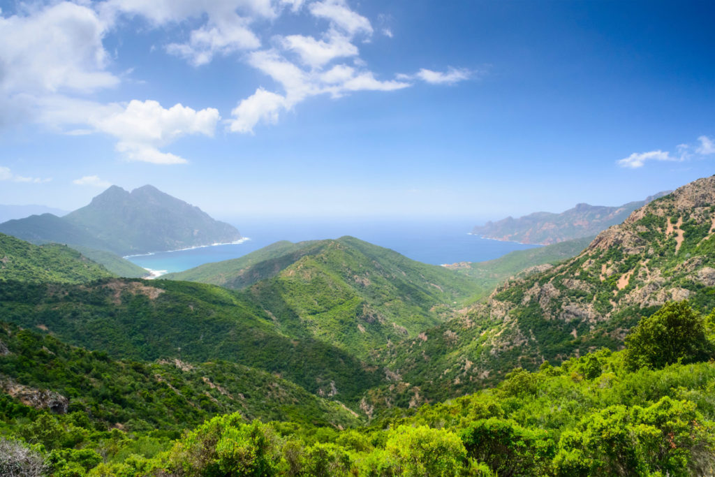 Frankreich, Korsika, Naturschutzgebiet La Scandola