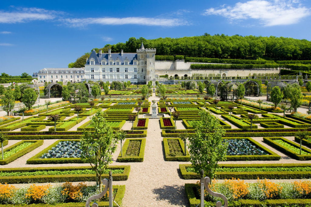Frankreich, Loiretal, Schlossgarten Villandry