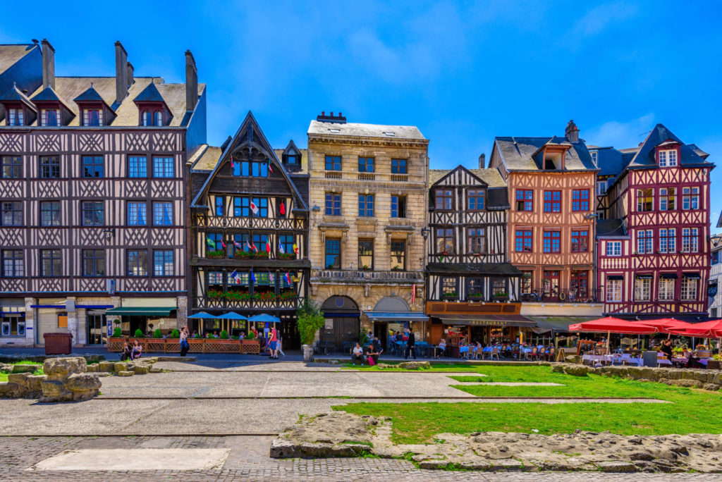 Frankreich, Normandie, Traditionsreiche Architektur in Rouen