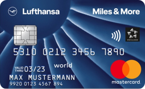 Miles and More Blue Card Lufthansa Mastercard Kreditkarte