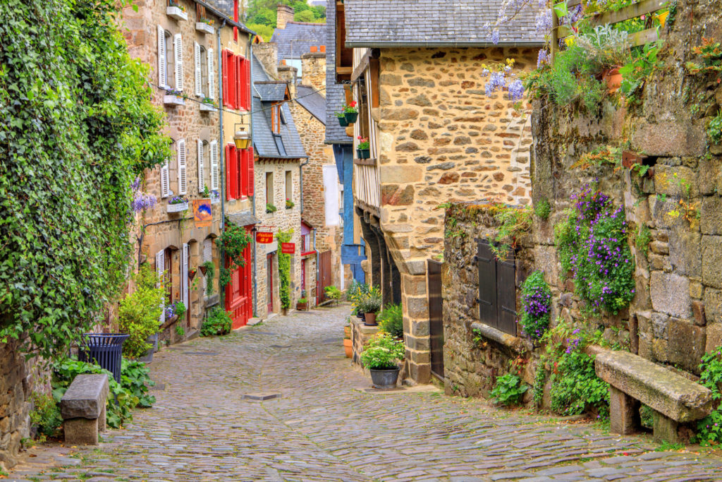 Frankreich, Bretagne, Altstadt von Dinan