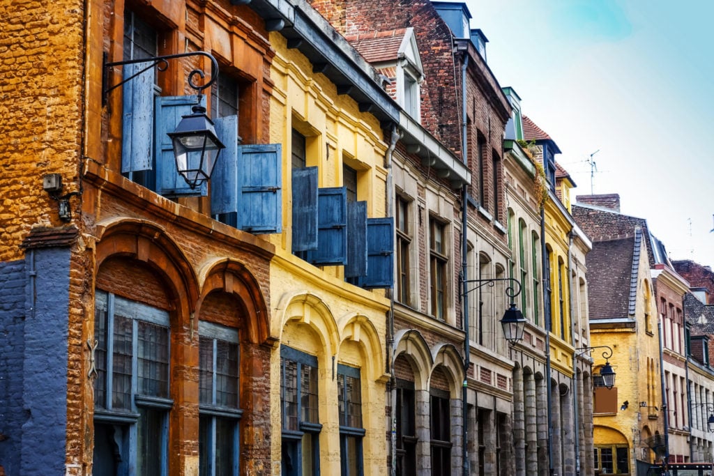 Frankreich, Lille, Historische Häuser