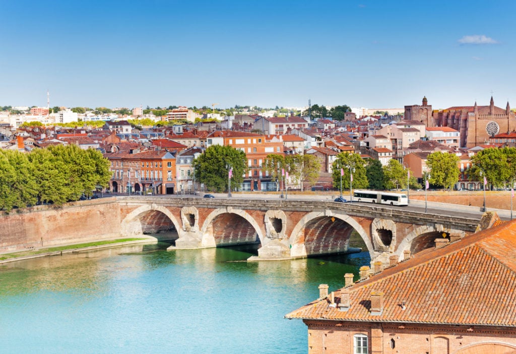 Frankreich, Toulouse, Garonne