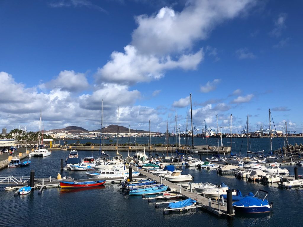 Der Hafen in Las Palmas auf Gran Canaria, Kanarische Inseln, Spanien
