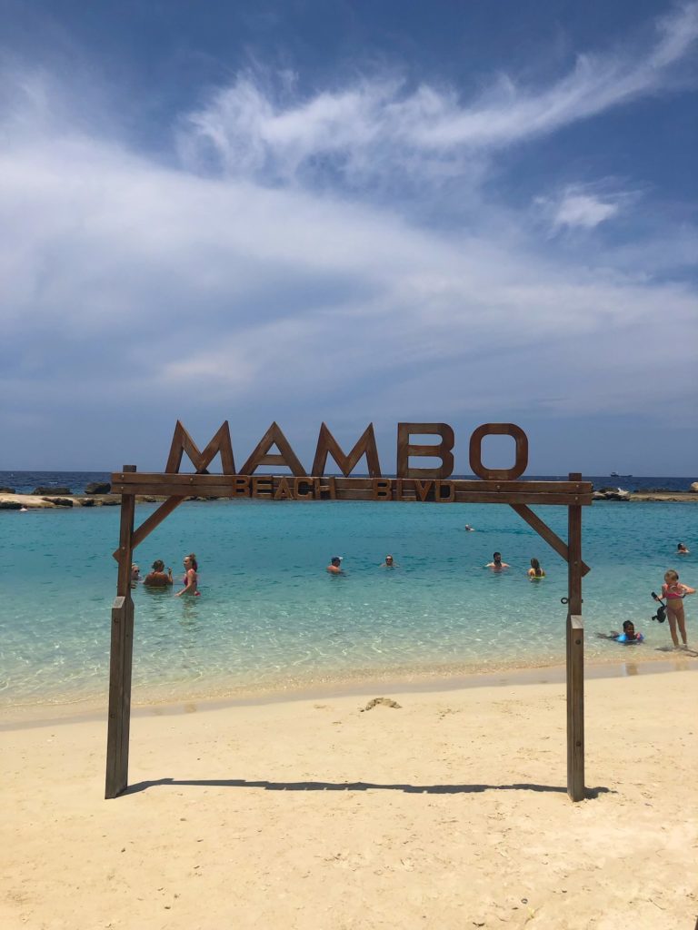 Mambo Beach auf Curacao