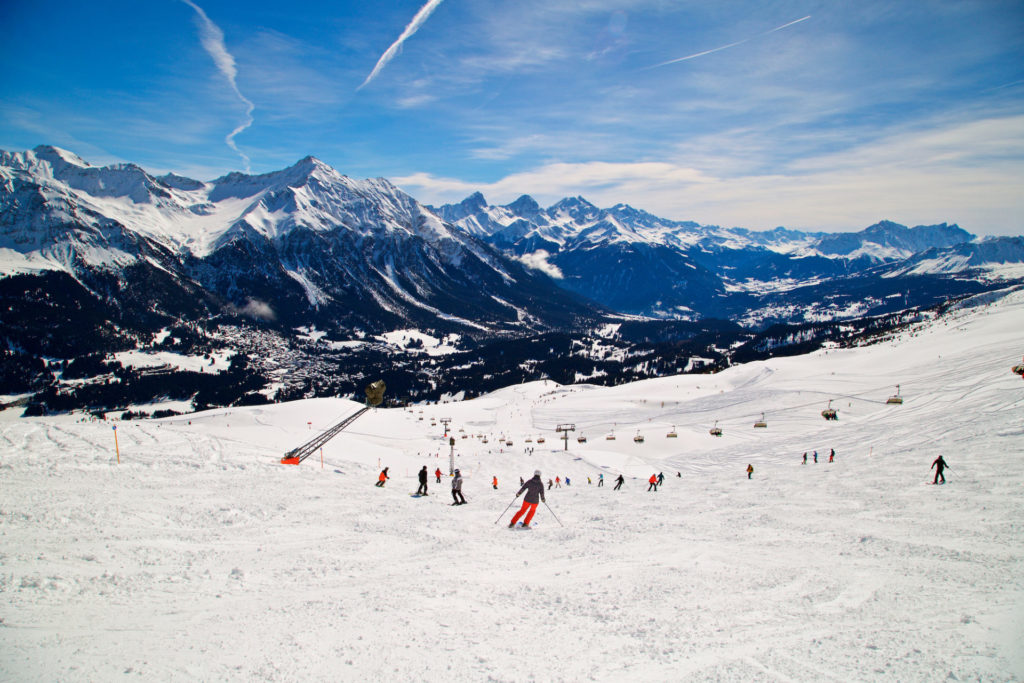 Schweiz, Skigebiet Arosa Lenzerheide