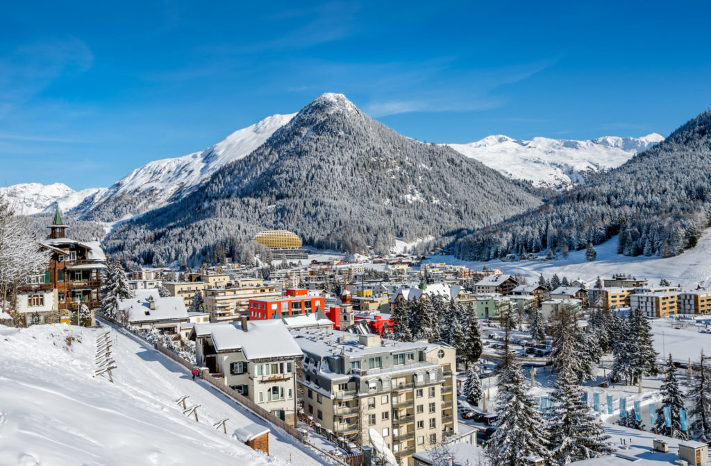 Schweiz, Skigebiet Davos Klosters Parsenn