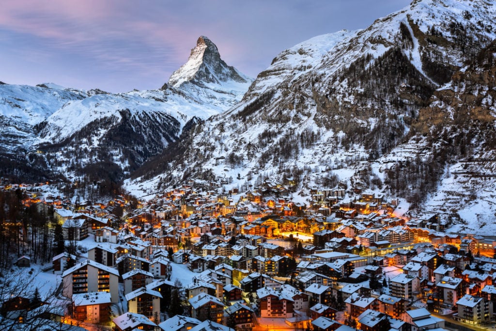 Schweiz, Skigebiet Zermatt – Matterhorn Ski Paradise