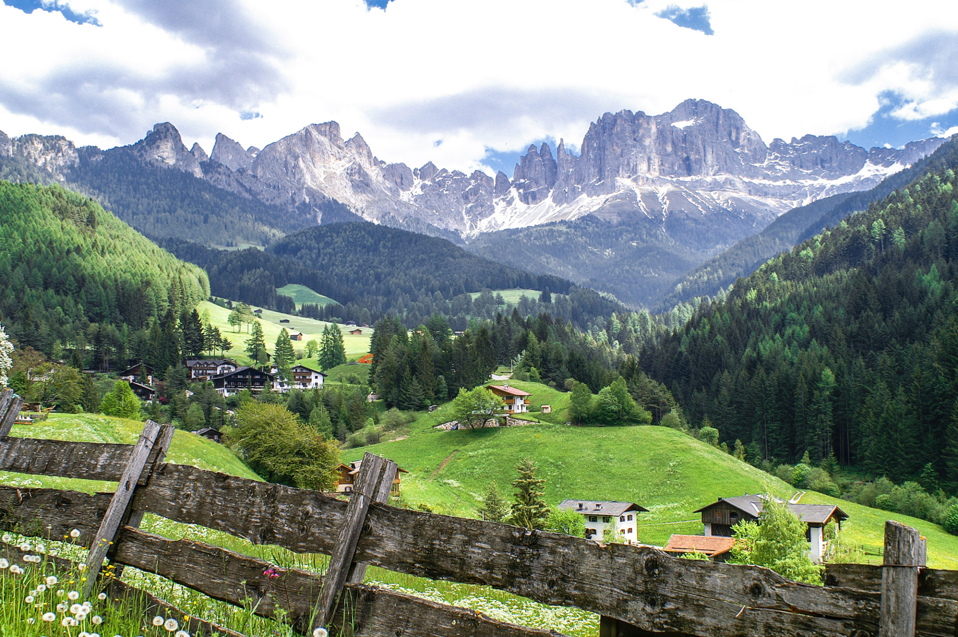 Italien, Südtirol, Eggental, Ferienregion Rosengarten-Latemar