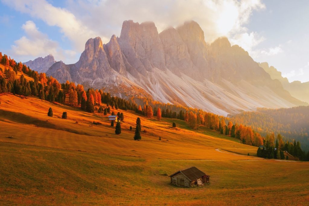 Italien, Südtirol, Gebirge Geislergruppe, Berg Seceda
