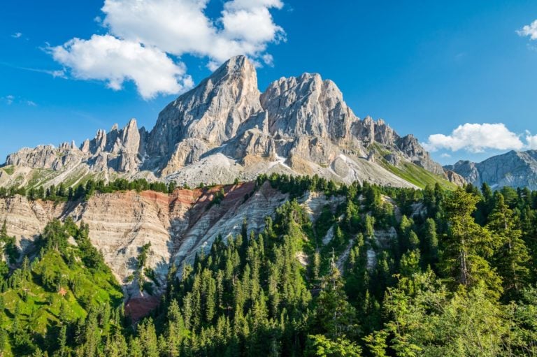 Italien, Südtirol, Klettern, Bergtour am Peitlerkofel