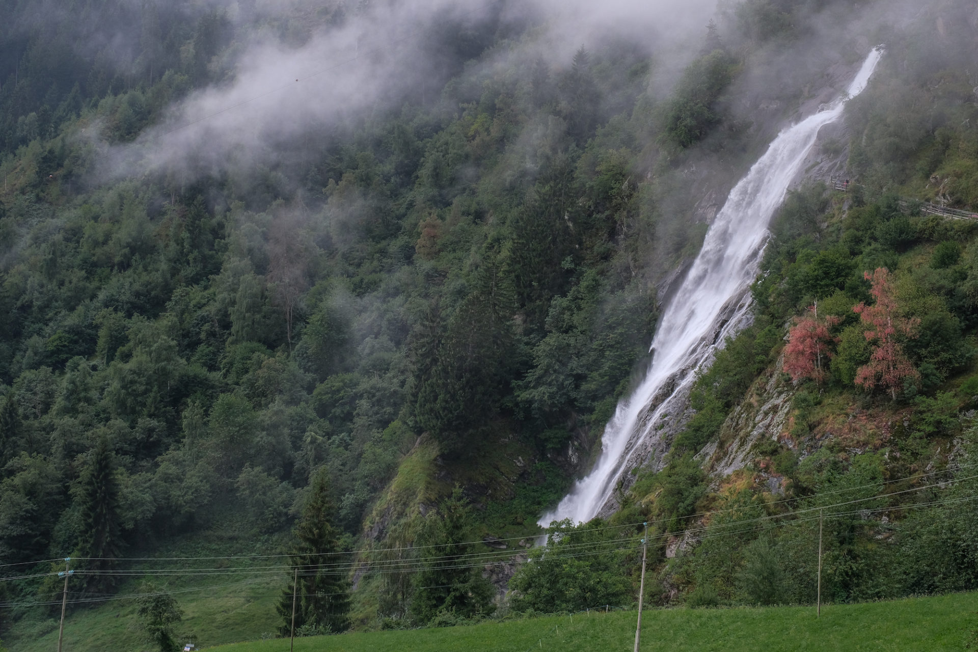 Italien, Südtirol, Partschinser Wasserfall