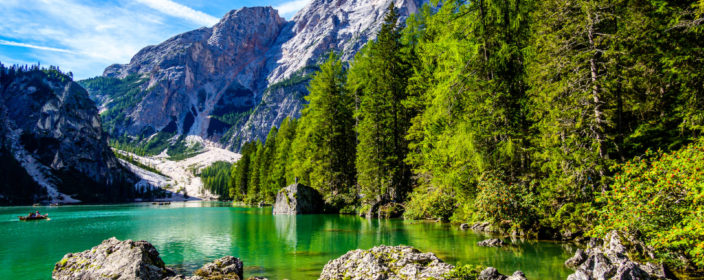 Italien, Südtirol, Tal, Pragser Tal