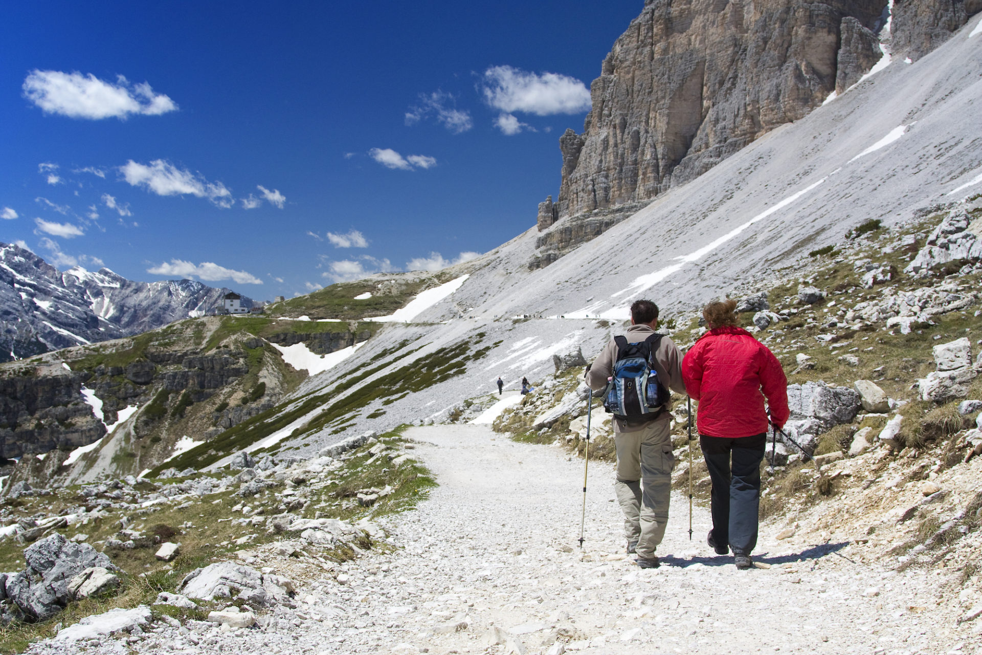 Italien, Südtirol, Wanderungen in den Dolomiten